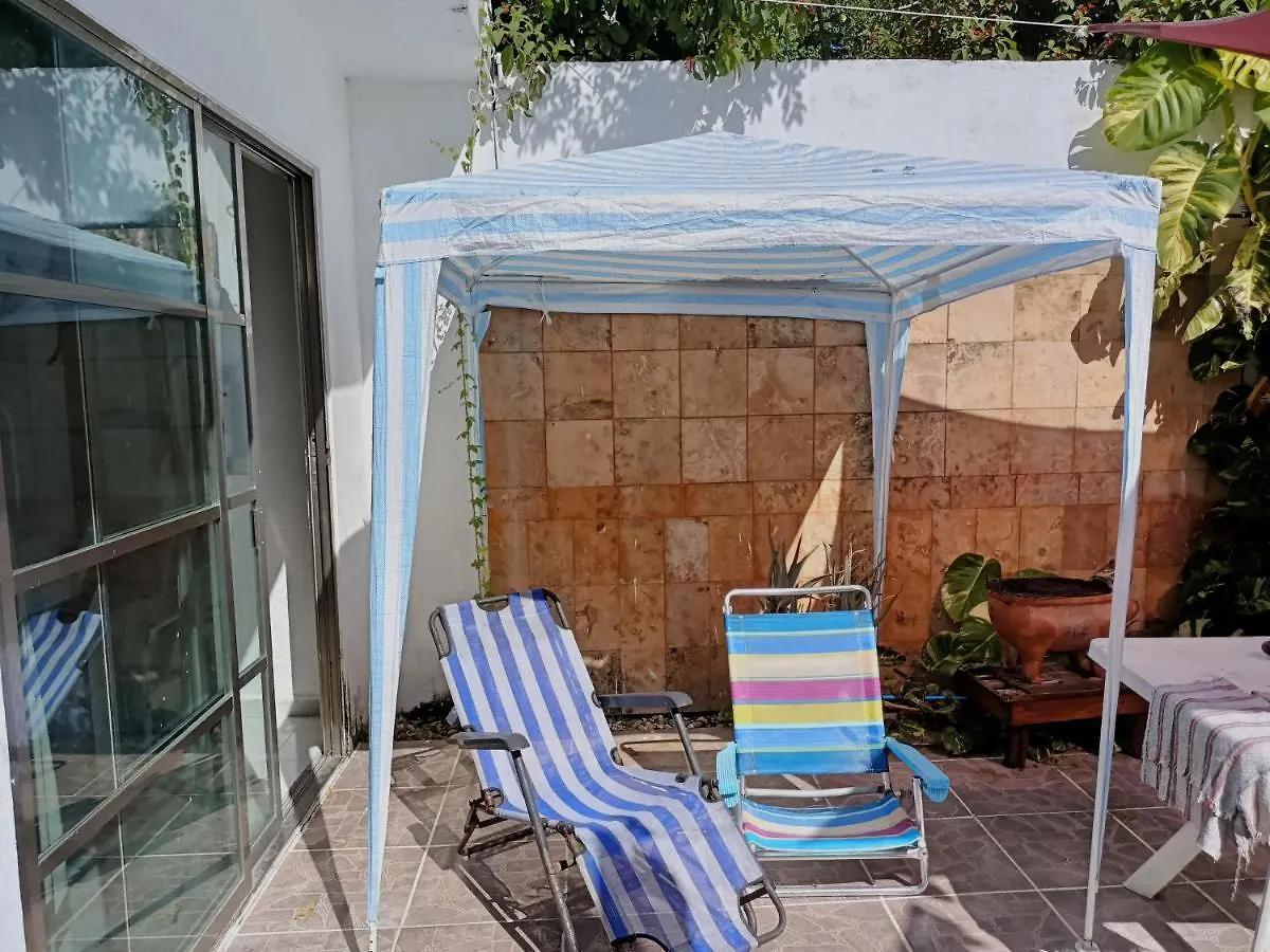 בית נופש הוילה פלאייה דל כרמן Casa Playense Con Alberca Privada