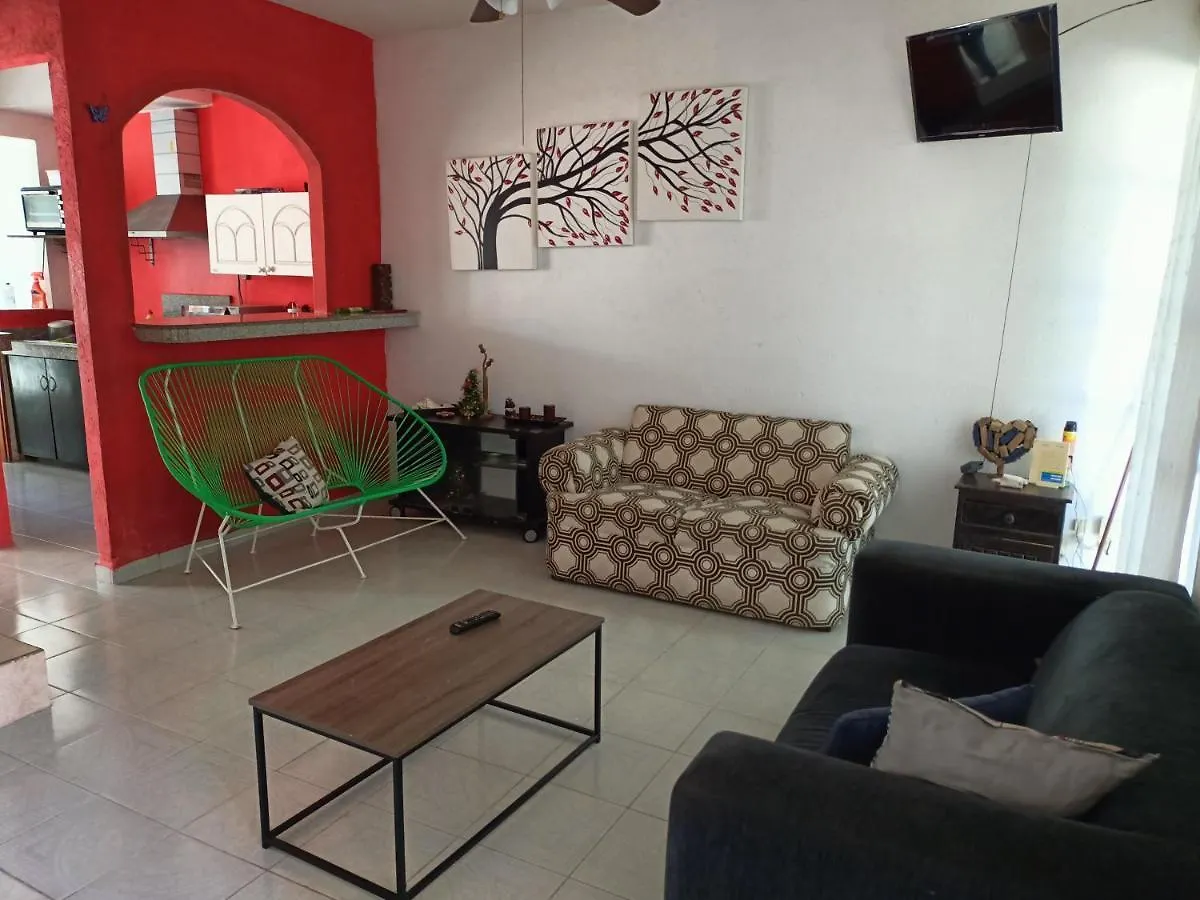 הוילה פלאייה דל כרמן Casa Playense Con Alberca Privada בית נופש